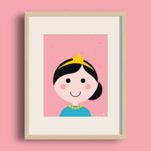 A4 Poster - Prinses